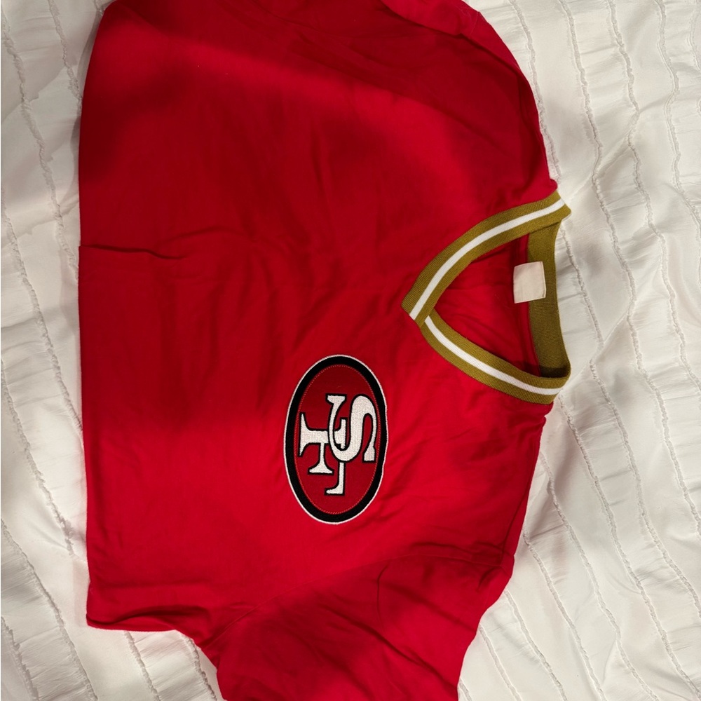 Red 49ers Logo T-Shirt
